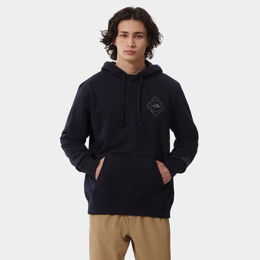 Mikiny S Kapucňou The North Face Himalayan Bottle Source Panske Námornícka Modrá | KMJ-482350