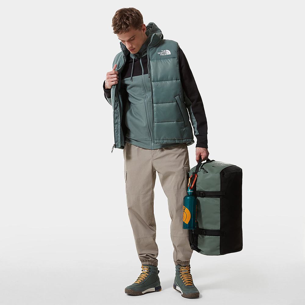 Mikiny S Kapucňou The North Face Himalayan Full Zip Panske Zelene | RXV-318579