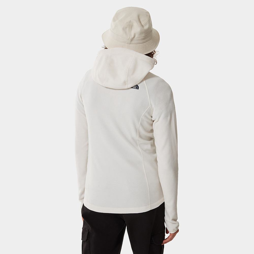 Mikiny S Kapucňou The North Face Homesafe Full-Zip Fleece Damske Biele | VOP-026593