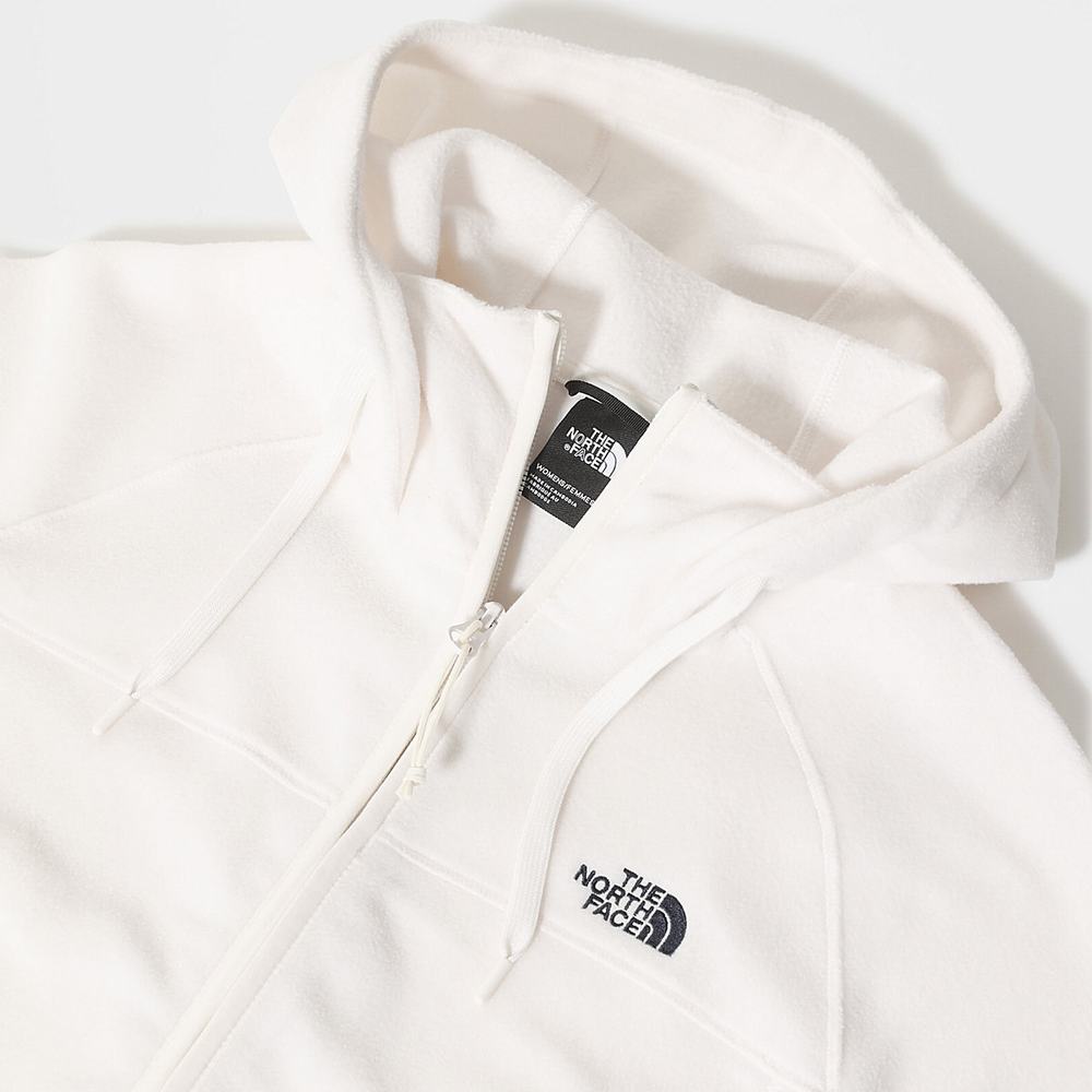 Mikiny S Kapucňou The North Face Homesafe Full-Zip Fleece Damske Biele | VOP-026593
