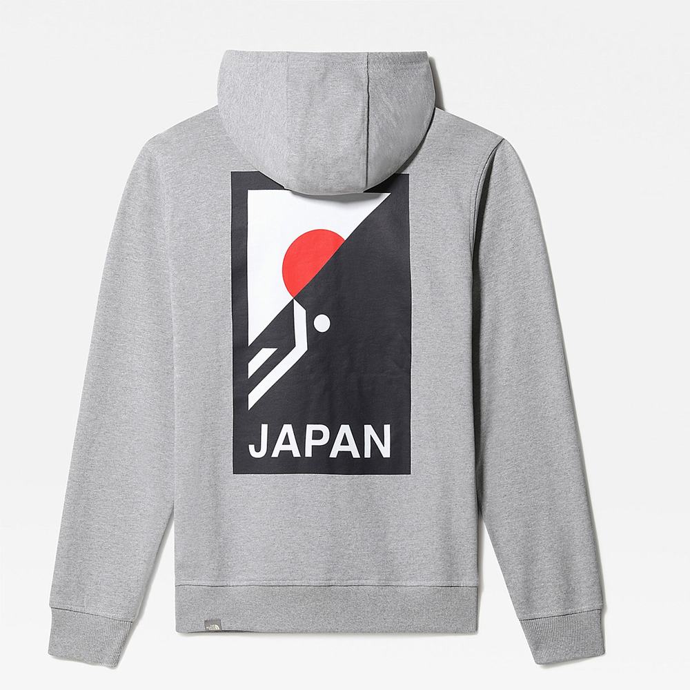 Mikiny S Kapucňou The North Face INTERNATIONAL COLLECTION CLASSIC Panske Svetlo Siva | ACL-364197