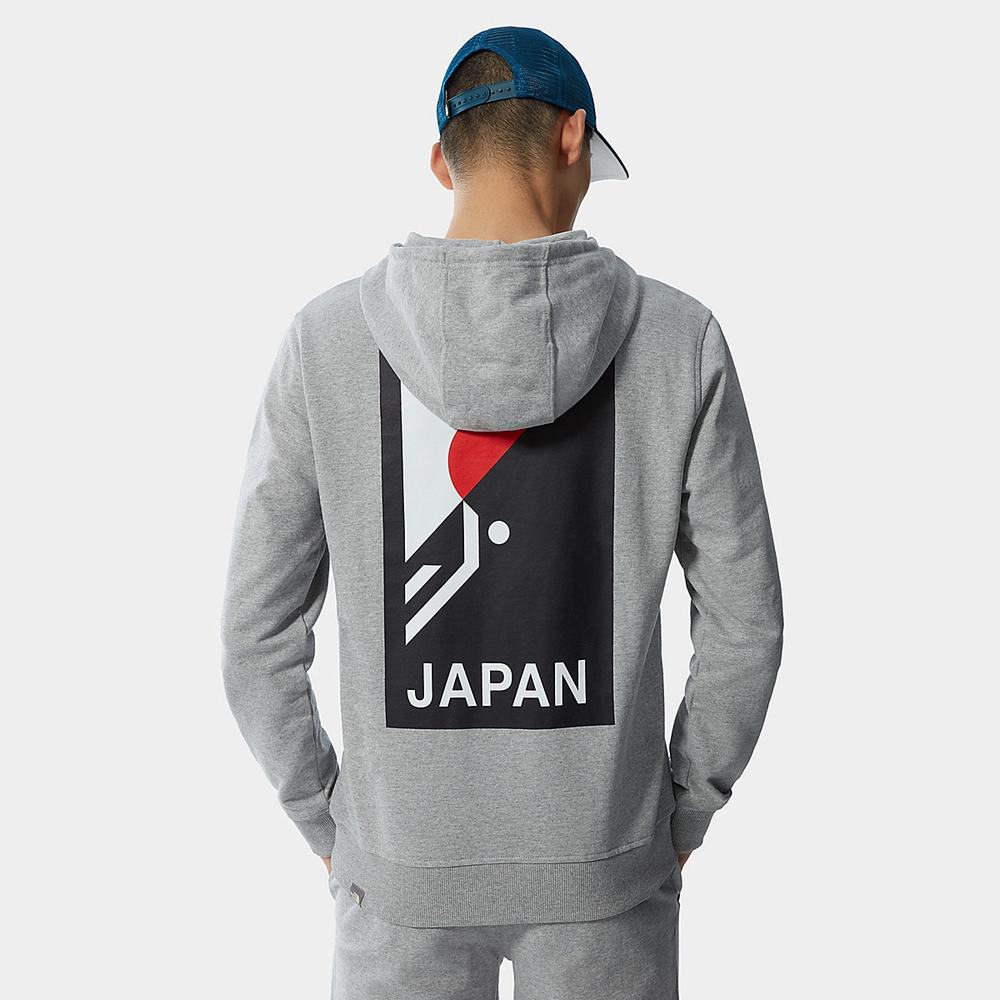 Mikiny S Kapucňou The North Face INTERNATIONAL COLLECTION CLASSIC Panske Svetlo Siva | ACL-364197