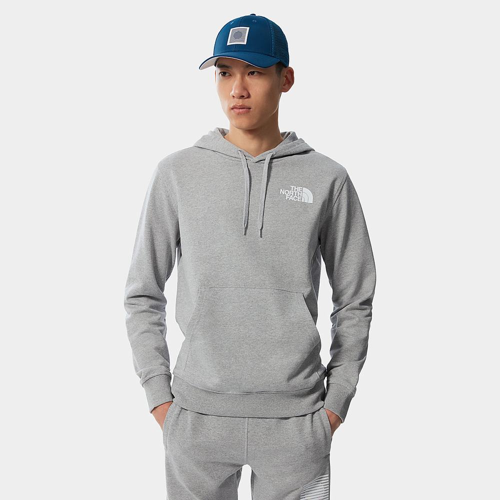 Mikiny S Kapucňou The North Face INTERNATIONAL COLLECTION CLASSIC Panske Svetlo Siva | ACL-364197