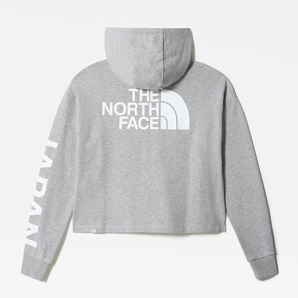 Mikiny S Kapucňou The North Face INTERNATIONAL COLLECTION Damske Svetlo Siva | IEV-049267