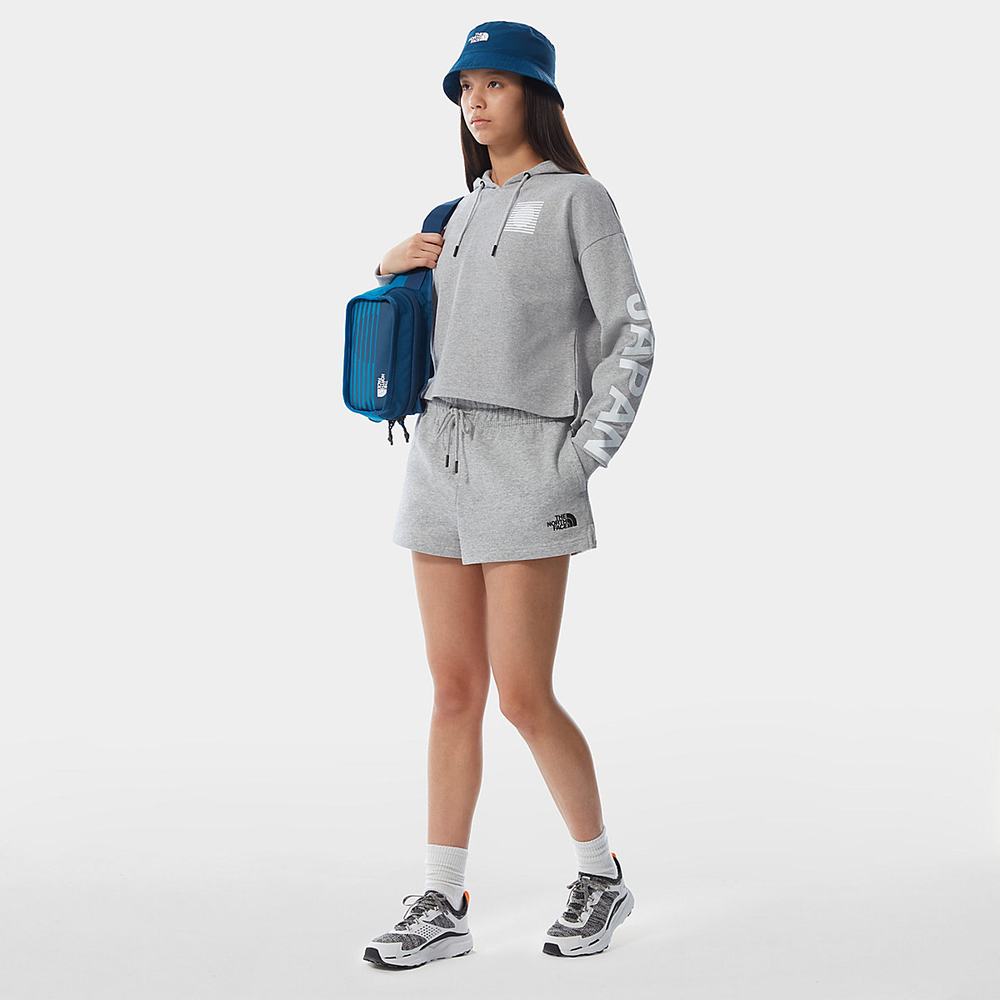 Mikiny S Kapucňou The North Face INTERNATIONAL COLLECTION Damske Svetlo Siva | IEV-049267