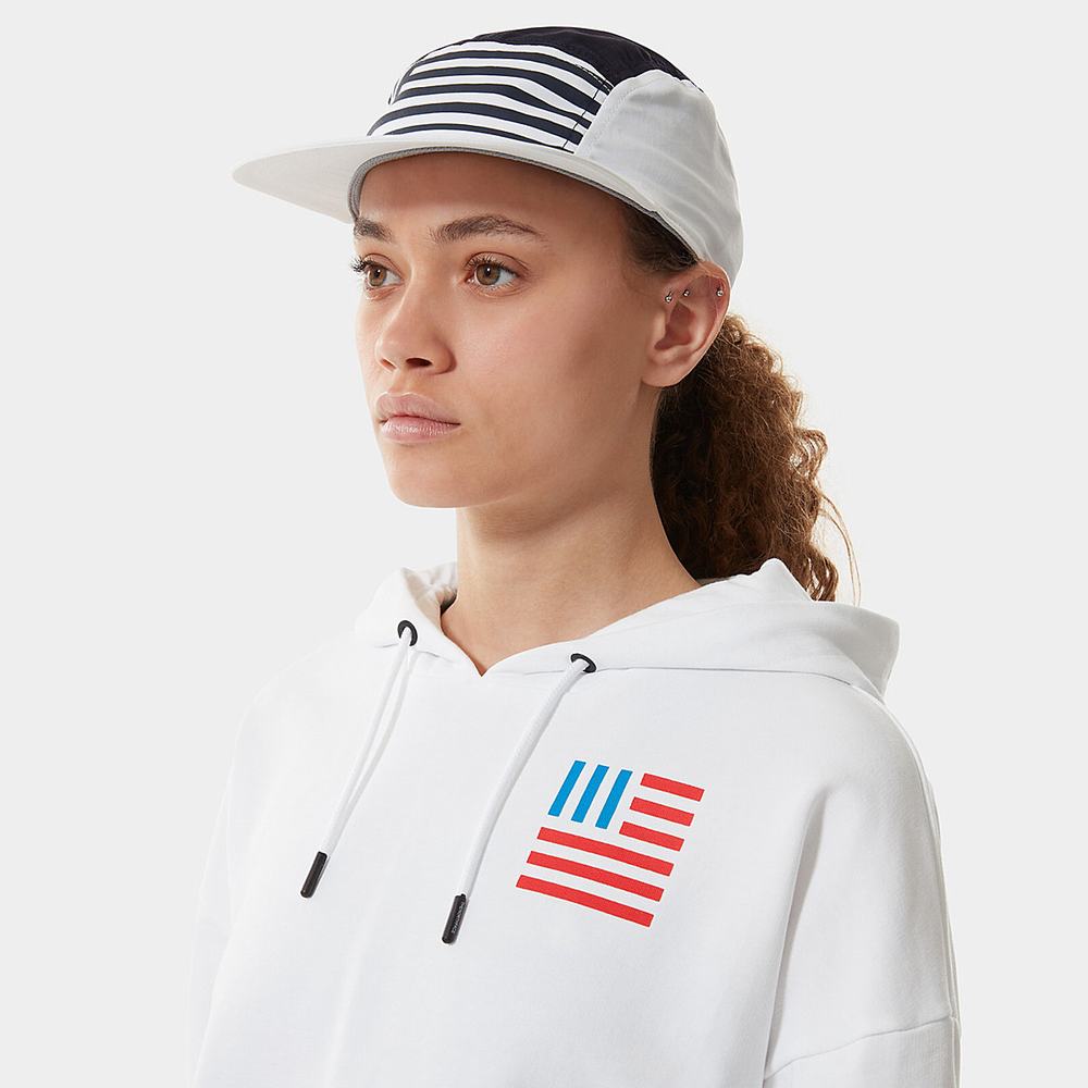 Mikiny S Kapucňou The North Face INTERNATIONAL COLLECTION Damske Biele | JXS-312560