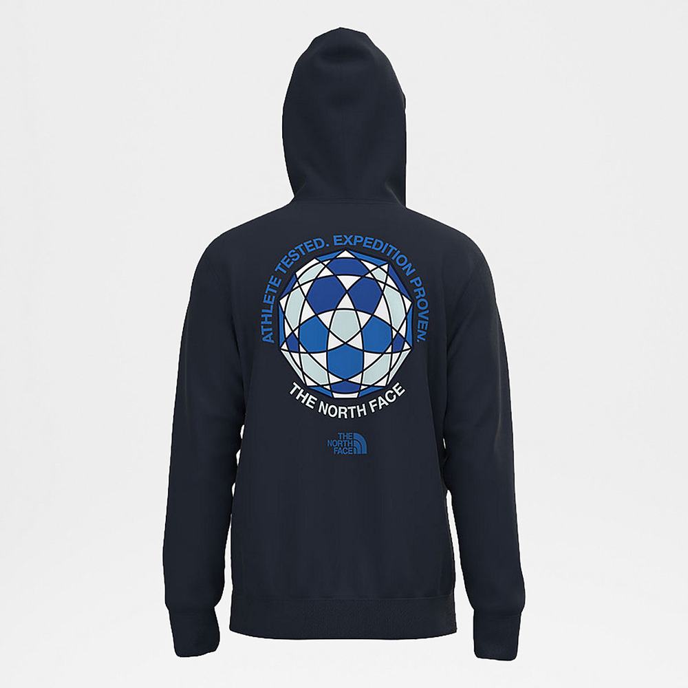 Mikiny S Kapucňou The North Face INTERNATIONAL COLLECTION Panske Námornícka Modrá | OWQ-157439
