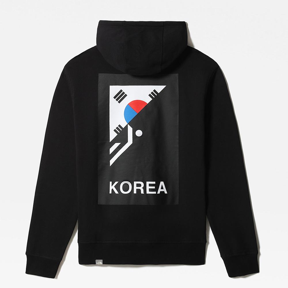 Mikiny S Kapucňou The North Face INTERNATIONAL COLLECTION CLASSIC Panske Čierne | ZUW-876950