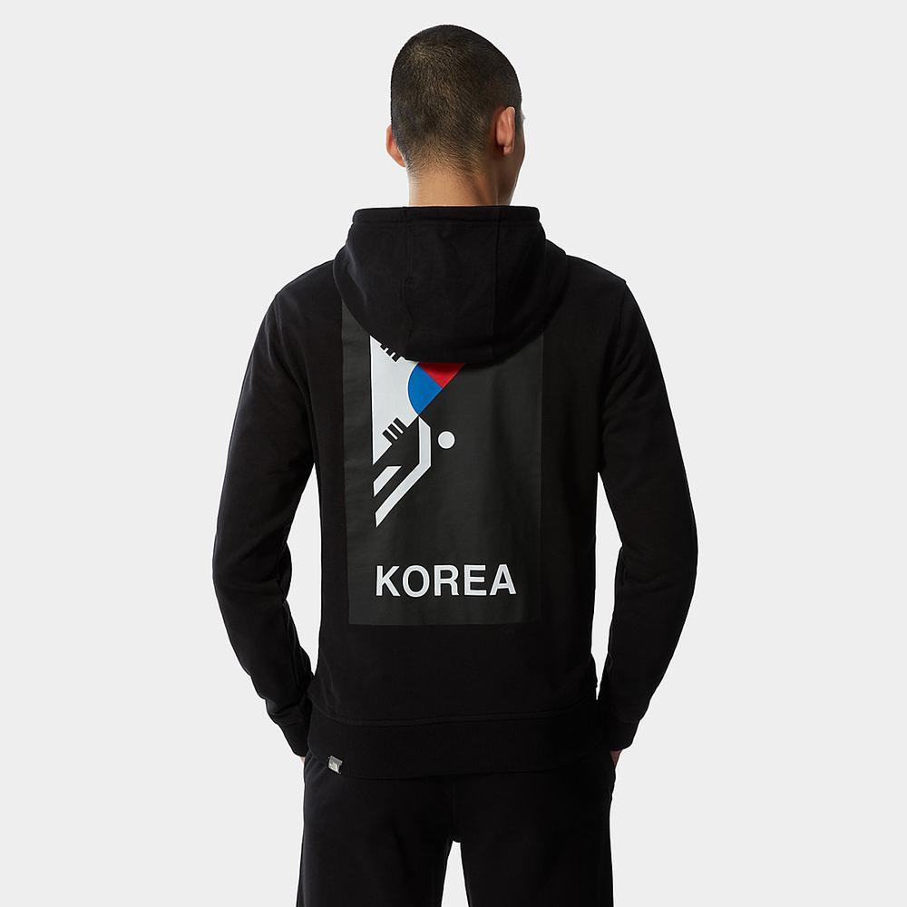 Mikiny S Kapucňou The North Face INTERNATIONAL COLLECTION CLASSIC Panske Čierne | ZUW-876950