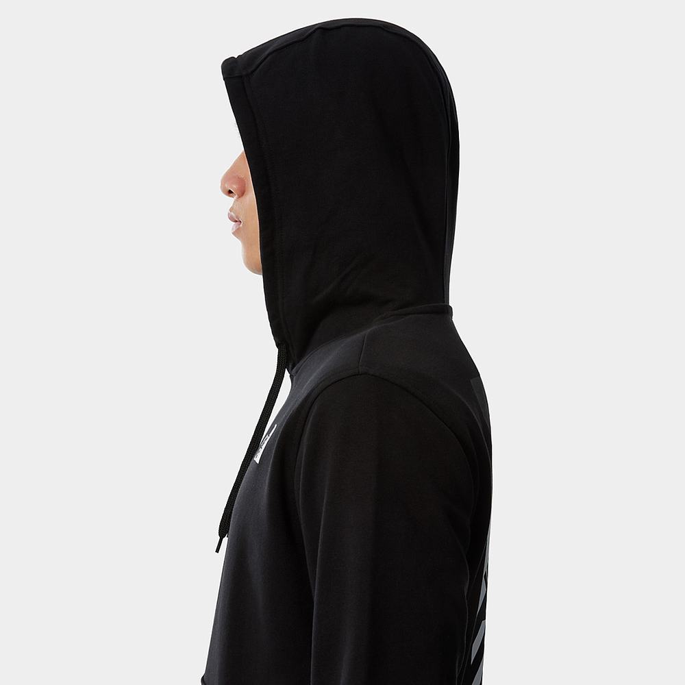 Mikiny S Kapucňou The North Face INTERNATIONAL COLLECTION CLASSIC Panske Čierne | ZUW-876950