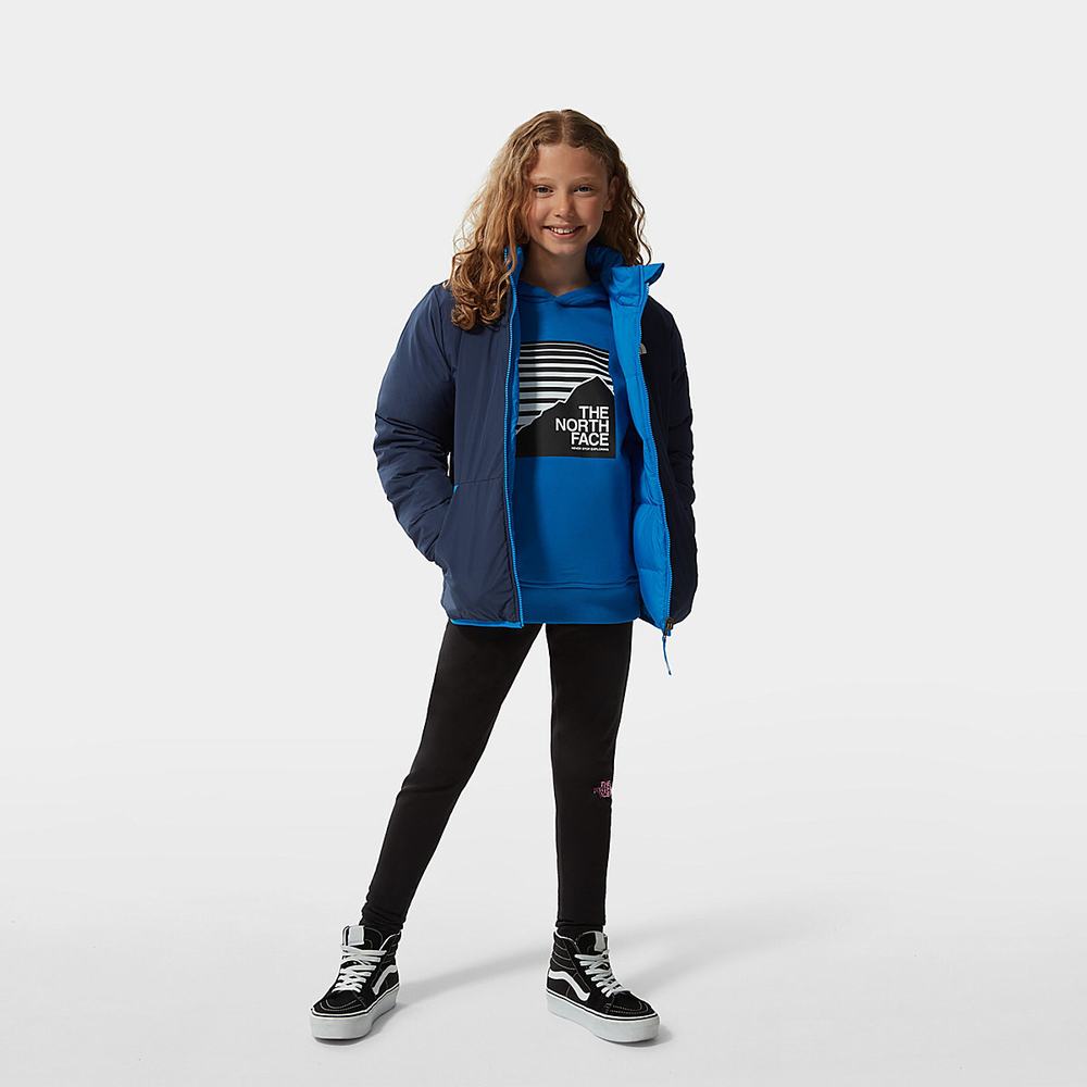 Mikiny S Kapucňou The North Face New Box Crew Chlapcenske Modre | VPH-975421