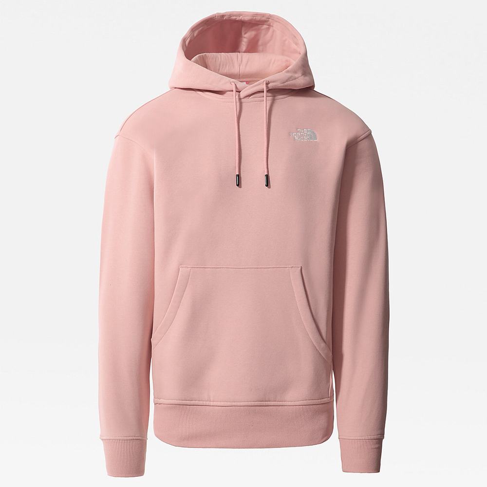 Mikiny S Kapucňou The North Face Oversized Essential Damske Ruzove Hnede | WHS-502318