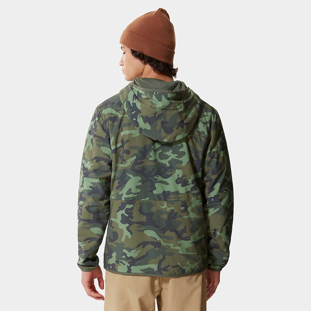 Mikiny S Kapucňou The North Face Printed Mountain Zip-Up Panske Maskacove | FAB-531046