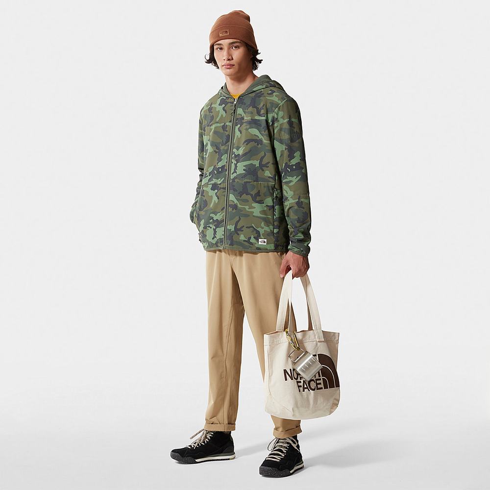 Mikiny S Kapucňou The North Face Printed Mountain Zip-Up Panske Maskacove | FAB-531046
