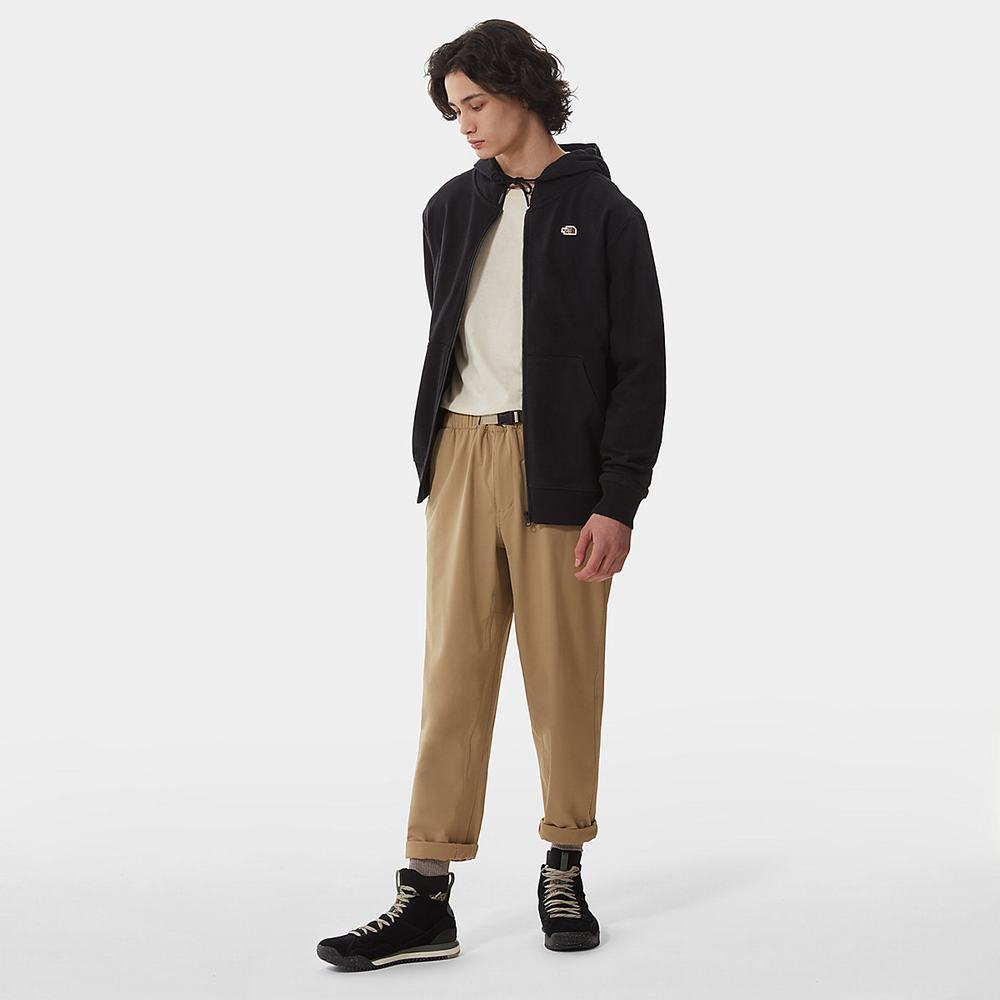 Mikiny S Kapucňou The North Face Scrap Grafika Zip-Up Panske Čierne | NRX-517438