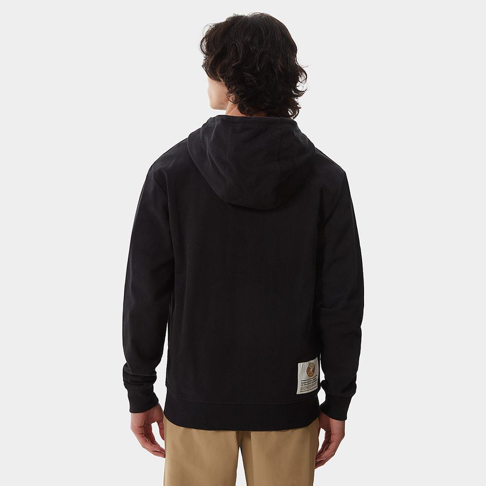 Mikiny S Kapucňou The North Face Scrap Grafika Zip-Up Panske Čierne | NRX-517438
