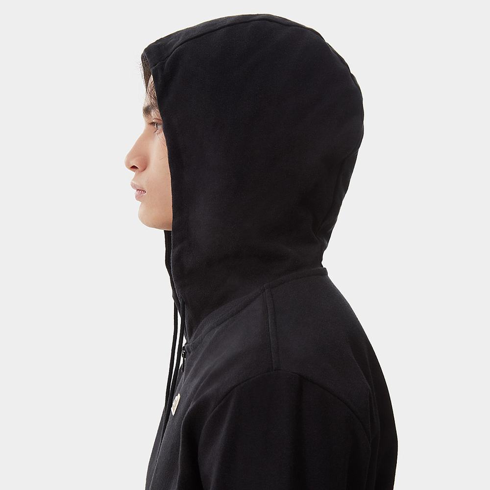 Mikiny S Kapucňou The North Face Scrap Grafika Zip-Up Panske Čierne | NRX-517438