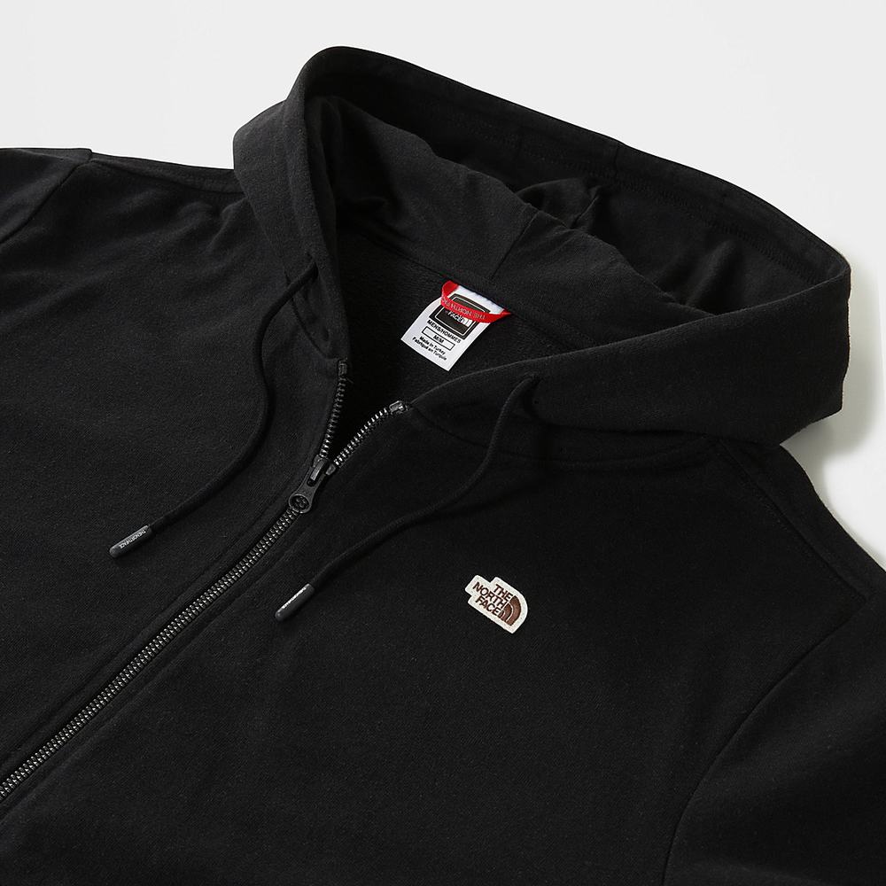 Mikiny S Kapucňou The North Face Scrap Grafika Zip-Up Panske Čierne | NRX-517438