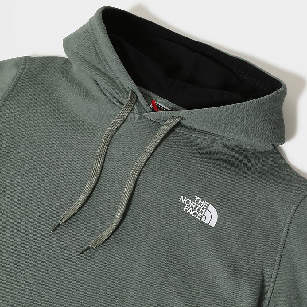Mikiny S Kapucňou The North Face Seasonal Drew Peak Panske Zelene | PWB-761048