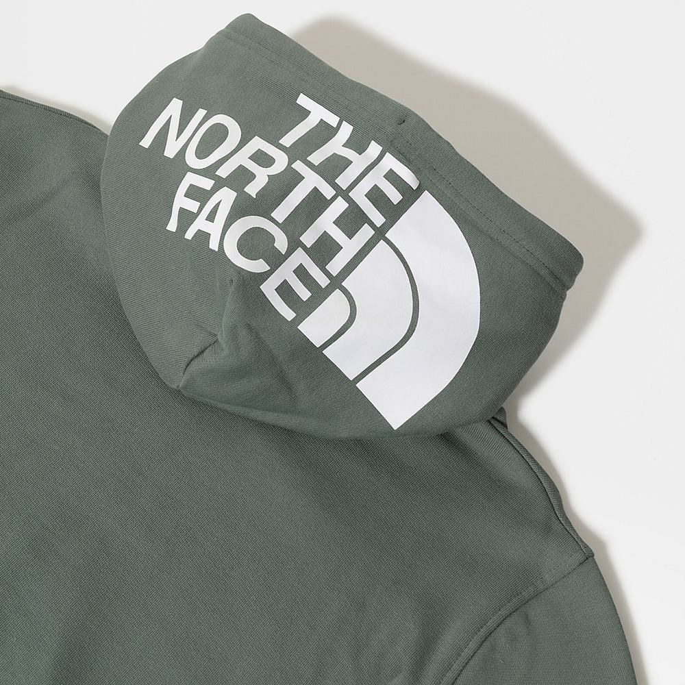 Mikiny S Kapucňou The North Face Seasonal Drew Peak Panske Zelene | PWB-761048