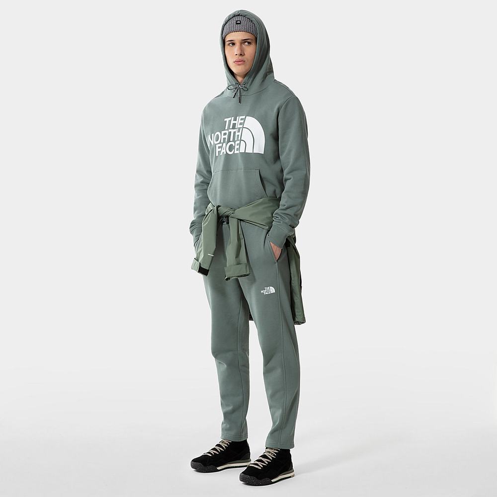 Mikiny S Kapucňou The North Face Standard Panske Zelene | EQU-256317