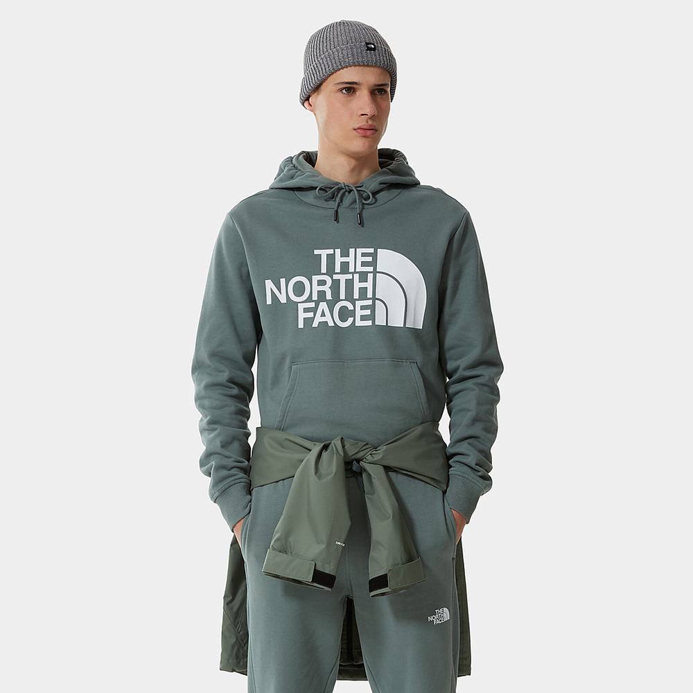Mikiny S Kapucňou The North Face Standard Panske Zelene | EQU-256317