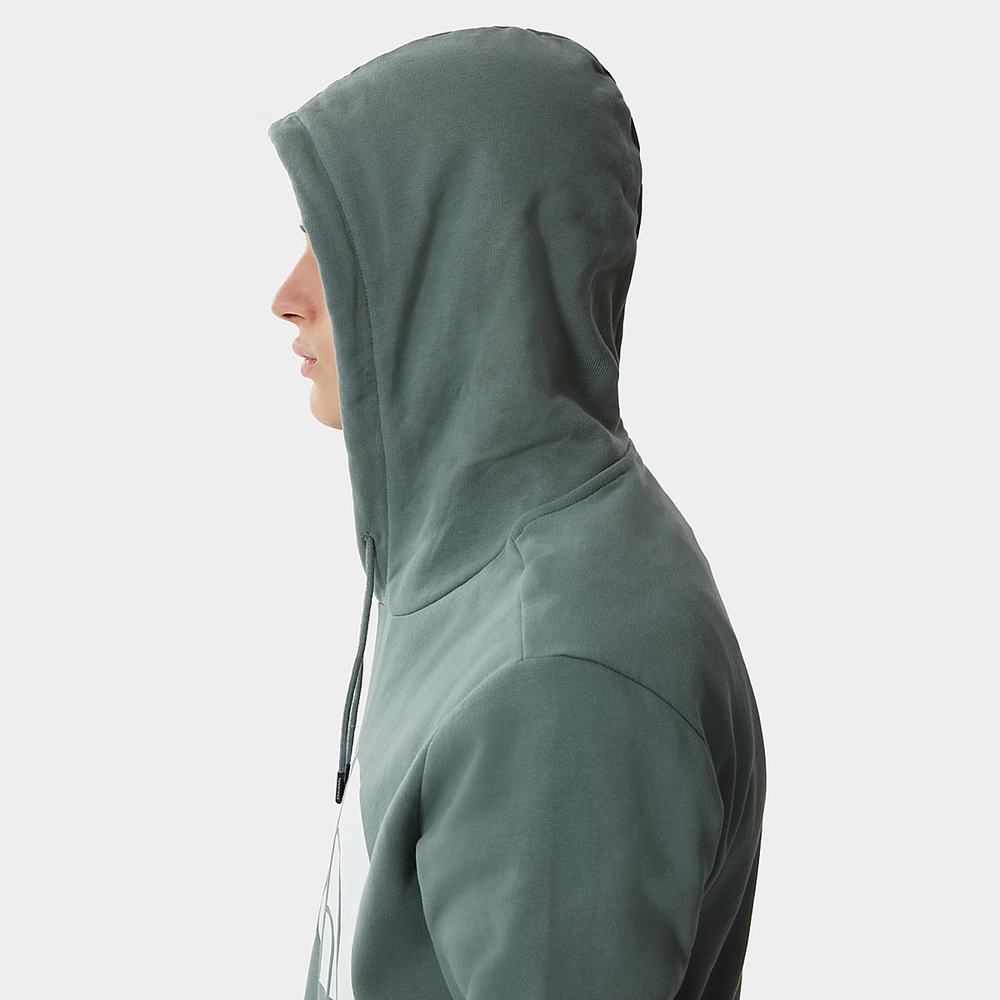 Mikiny S Kapucňou The North Face Standard Panske Zelene | EQU-256317