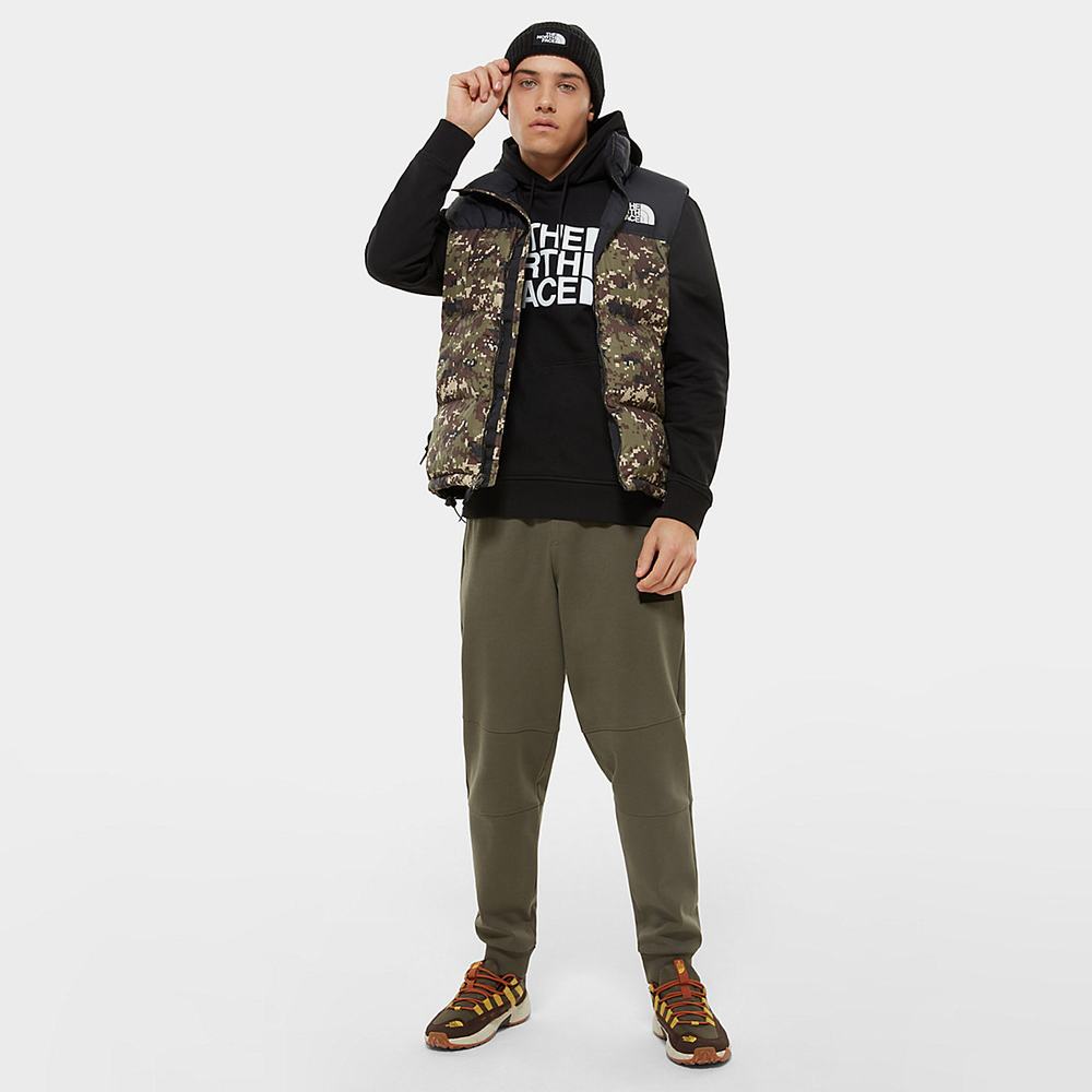 Mikiny S Kapucňou The North Face Standard Panske Čierne | MKJ-139208