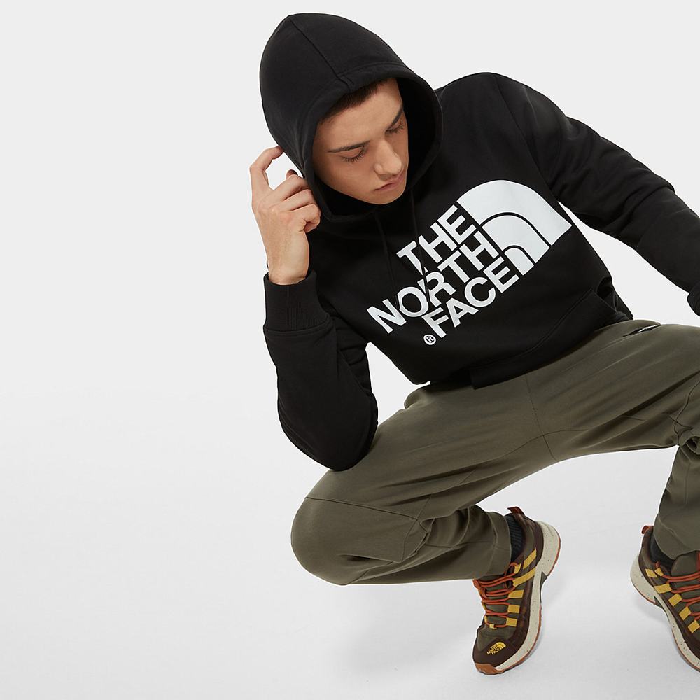 Mikiny S Kapucňou The North Face Standard Panske Čierne | MKJ-139208