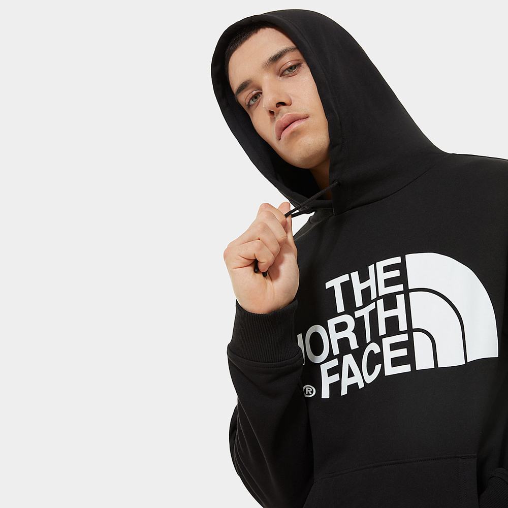 Mikiny S Kapucňou The North Face Standard Panske Čierne | MKJ-139208