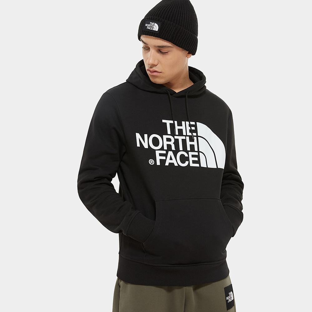 Mikiny S Kapucňou The North Face Standard Panske Čierne | MKJ-139208