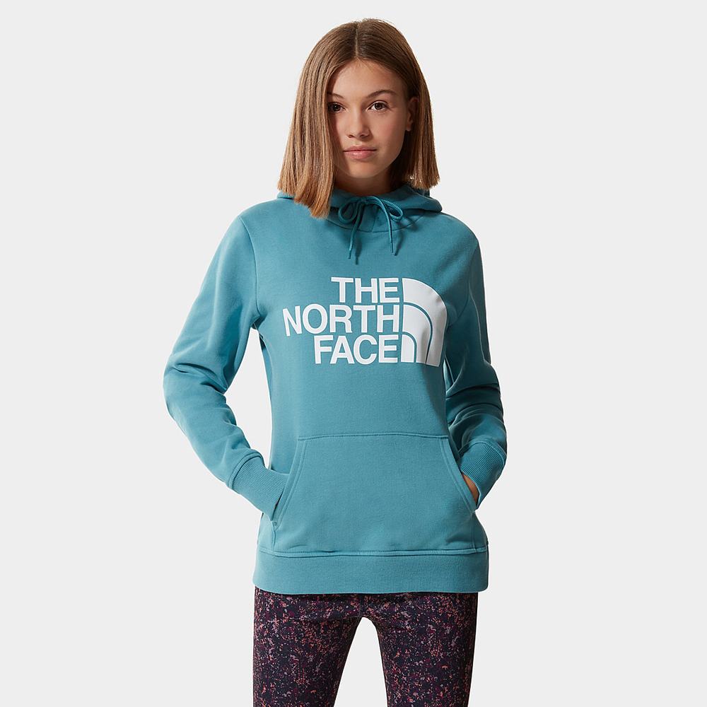 Mikiny S Kapucňou The North Face Standard Damske Modre | NML-632809