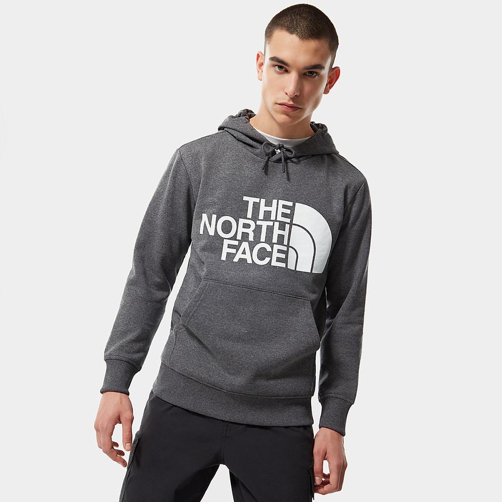 Mikiny S Kapucňou The North Face Standard Panske Siva | UCD-139807