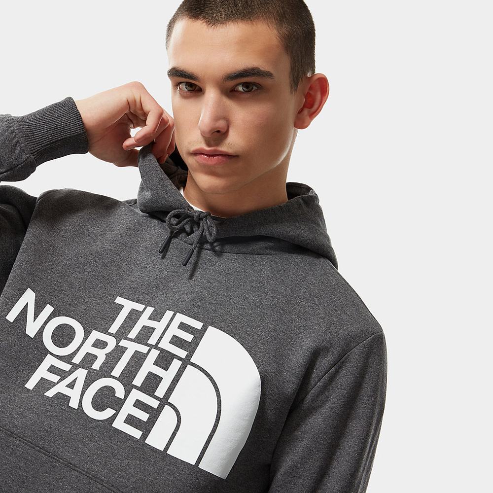 Mikiny S Kapucňou The North Face Standard Panske Siva | UCD-139807
