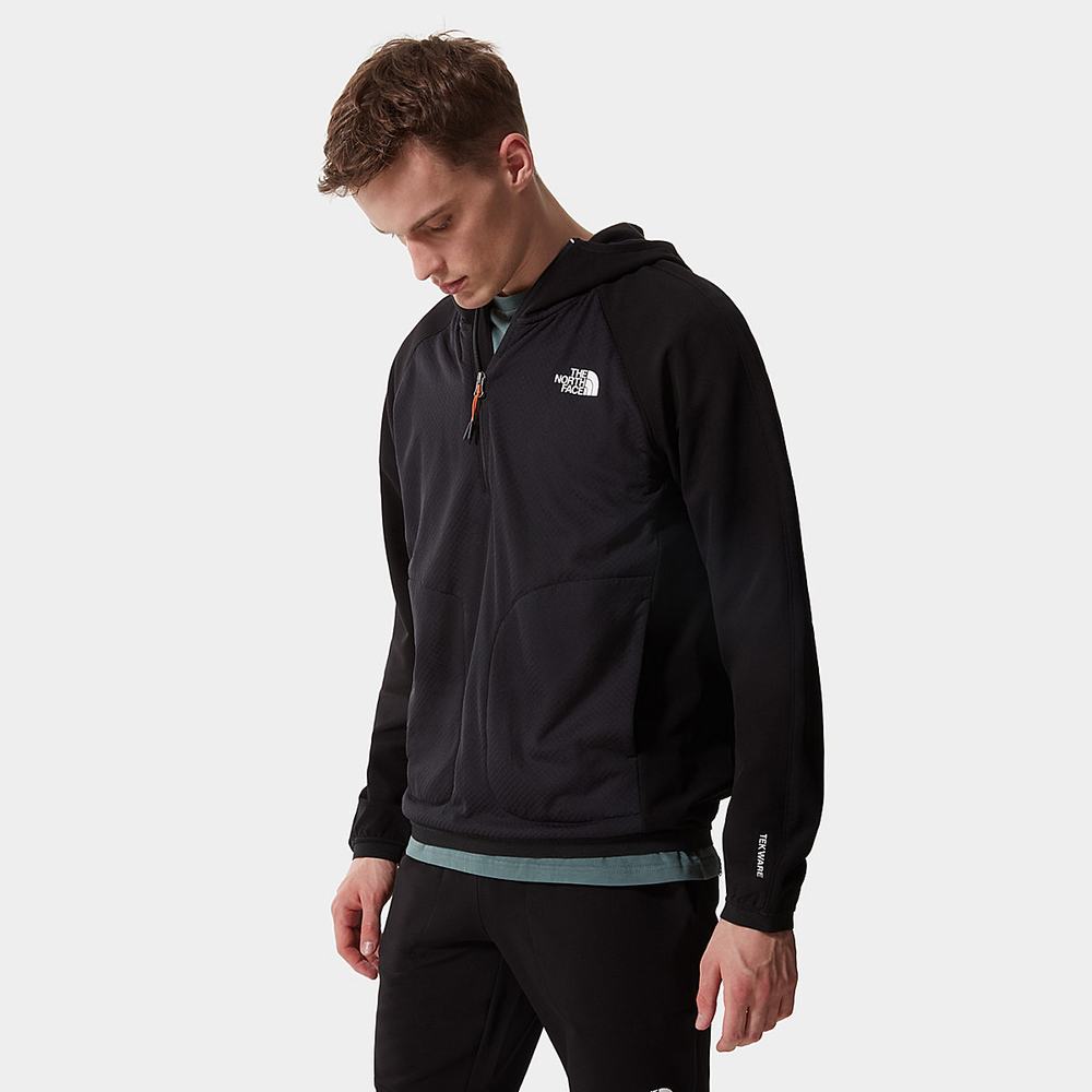 Mikiny S Kapucňou The North Face Tekware® FUTUREFLEECE™ Panske Čierne | CAF-638152