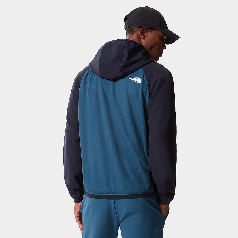 Mikiny S Kapucňou The North Face Tekware® FUTUREFLEECE™ Panske Námornícka Modrá Modre | FUS-384076
