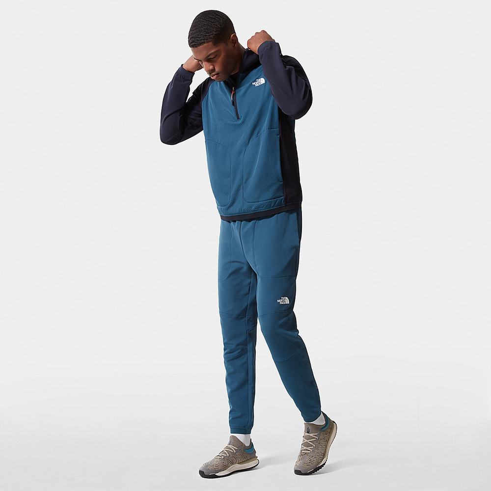 Mikiny S Kapucňou The North Face Tekware® FUTUREFLEECE™ Panske Námornícka Modrá Modre | FUS-384076