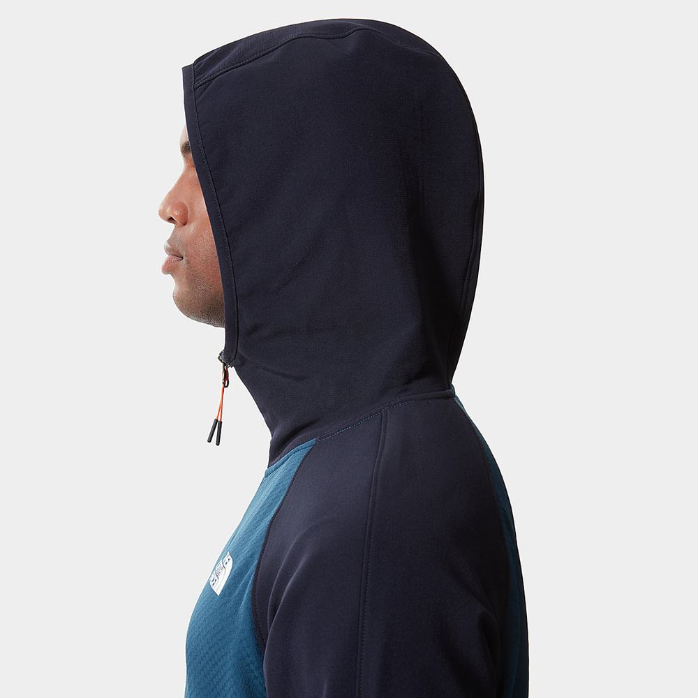 Mikiny S Kapucňou The North Face Tekware® FUTUREFLEECE™ Panske Námornícka Modrá Modre | FUS-384076