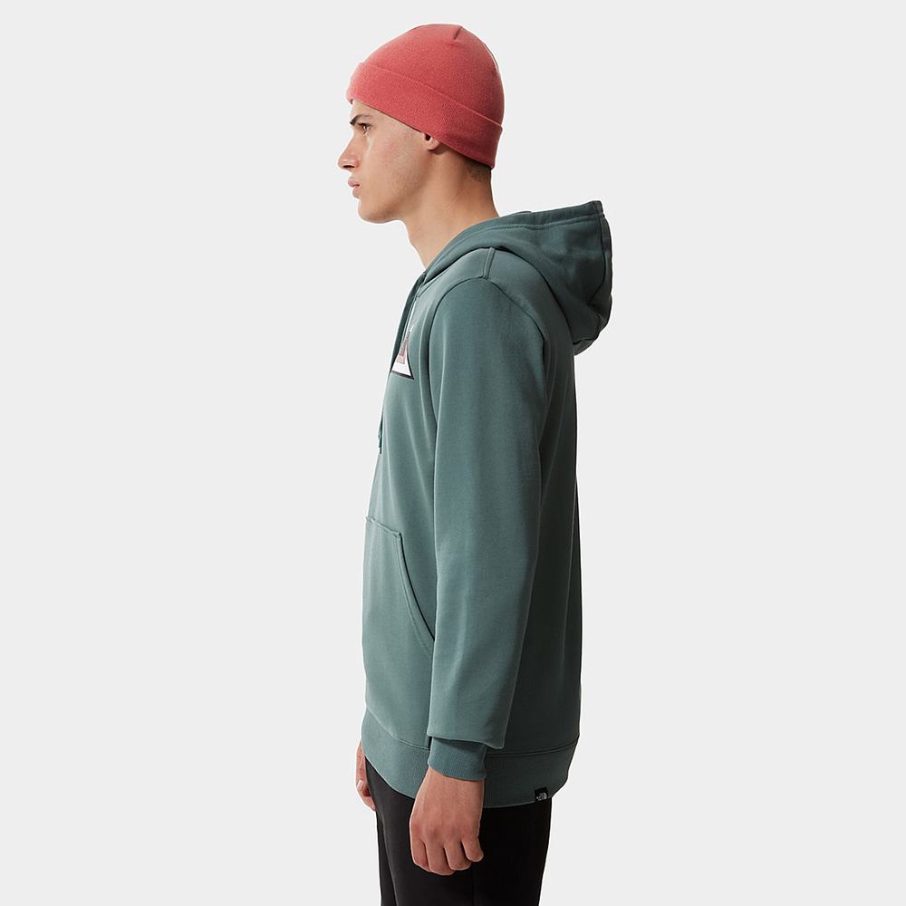 Mikiny S Kapucňou The North Face Threeyama Panske Zelene | EZO-359162