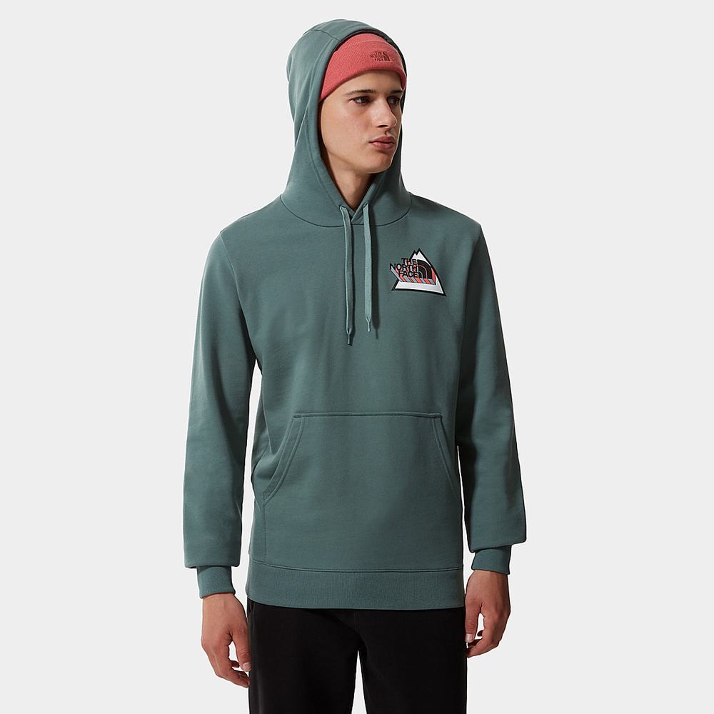 Mikiny S Kapucňou The North Face Threeyama Panske Zelene | EZO-359162