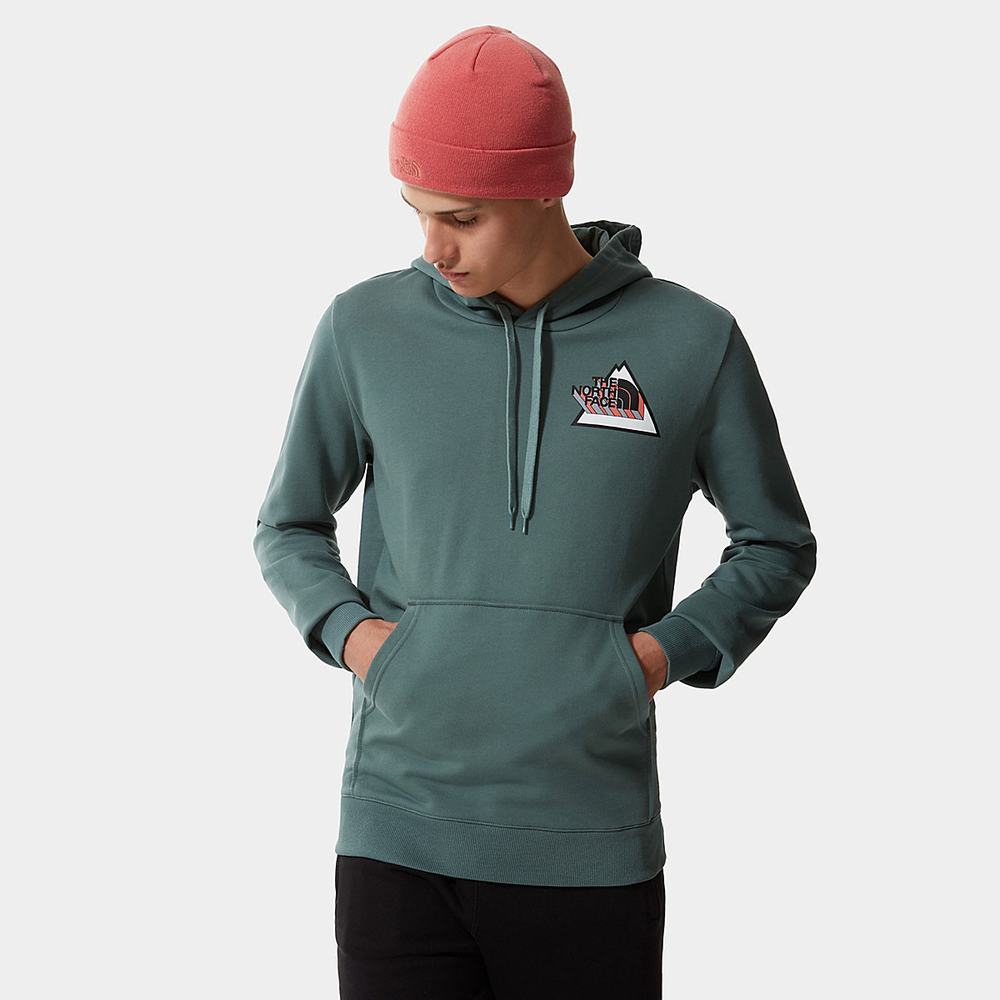 Mikiny S Kapucňou The North Face Threeyama Panske Zelene | EZO-359162