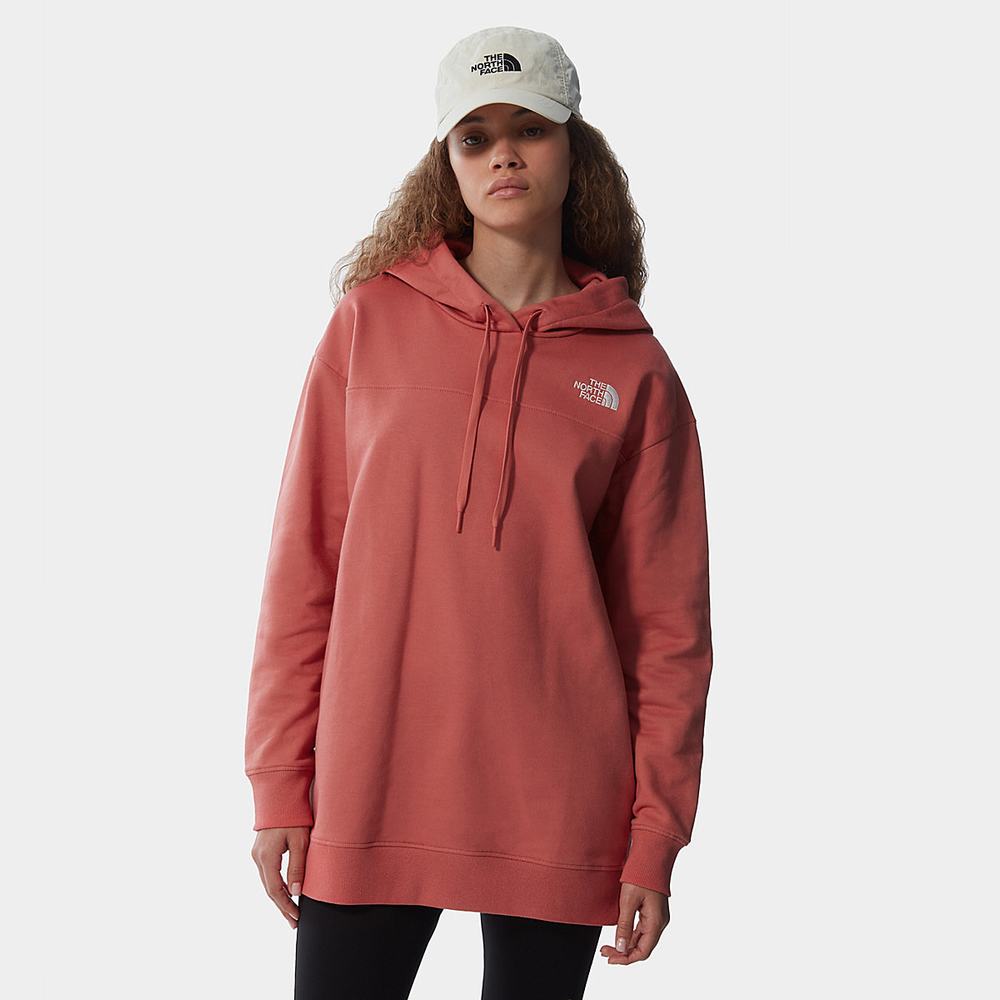 Mikiny S Kapucňou The North Face Zumu Damske Ruzove | CYG-697305