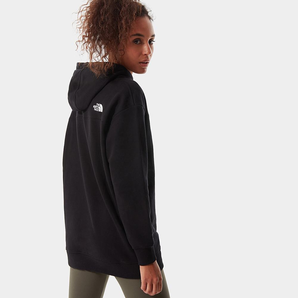 Mikiny S Kapucňou The North Face Zumu Damske Čierne | IQU-157036
