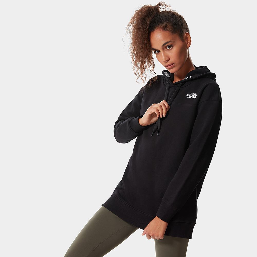 Mikiny S Kapucňou The North Face Zumu Damske Čierne | IQU-157036