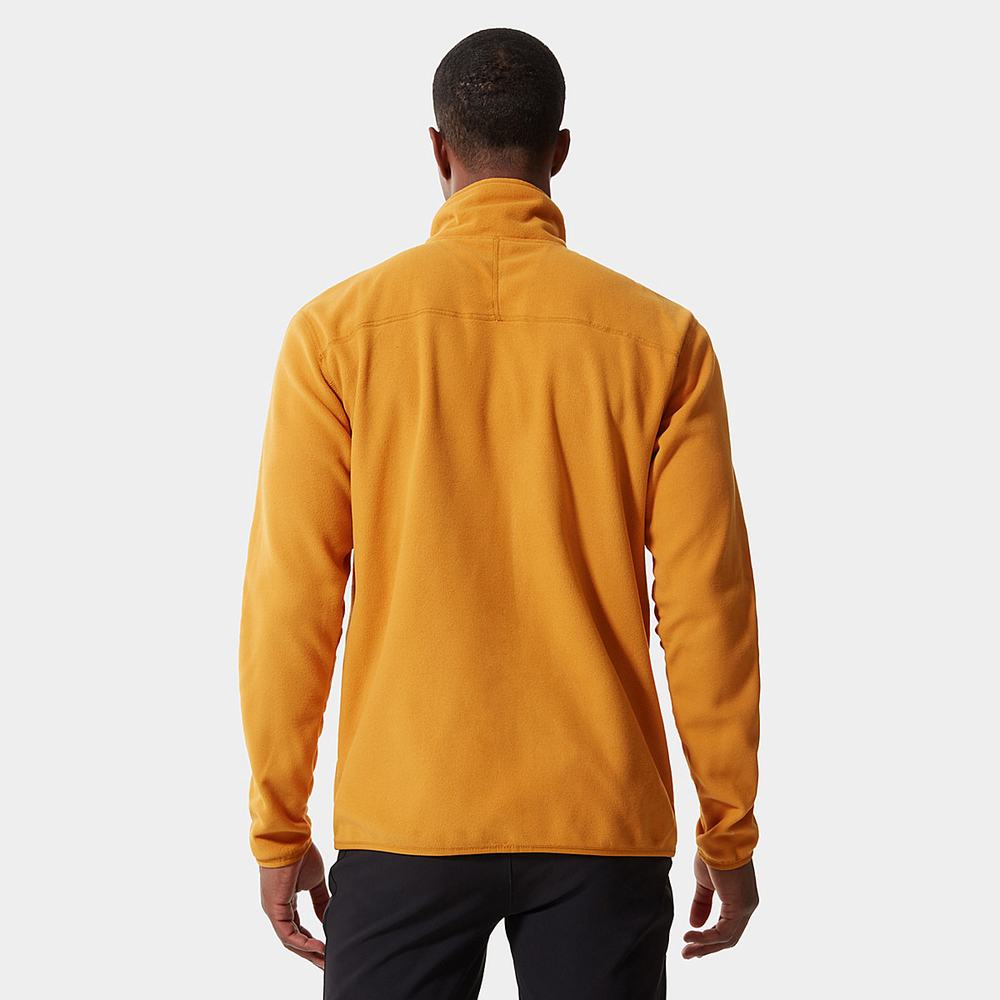 Mikiny The North Face 100 Glacier Quarter-Zip Fleece Panske Žlté | JXL-453690