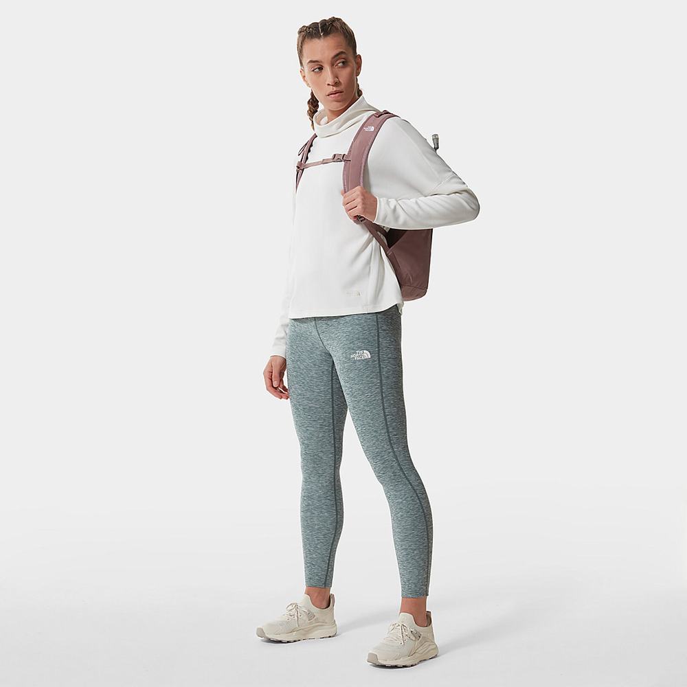 Mikiny The North Face Active Trailove Basin Funnel Neck Top Damske Biele | ADC-439572