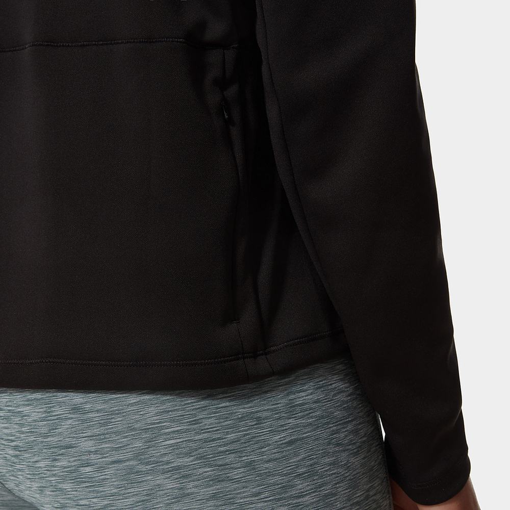 Mikiny The North Face Active Trailove Basin Funnel Neck Top Damske Čierne | CEV-651279