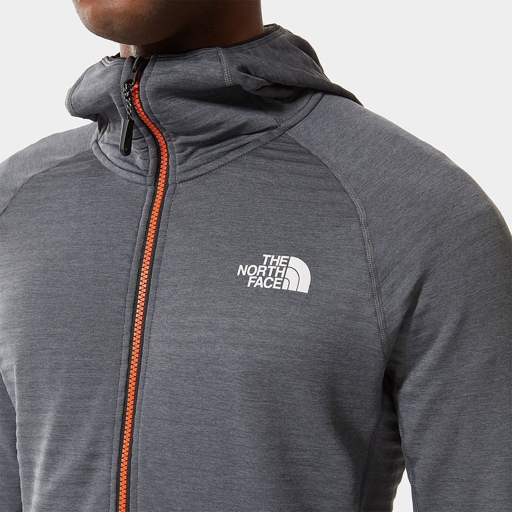 Mikiny The North Face CIRCADIAN FLEECE Panske Siva | QYN-512093