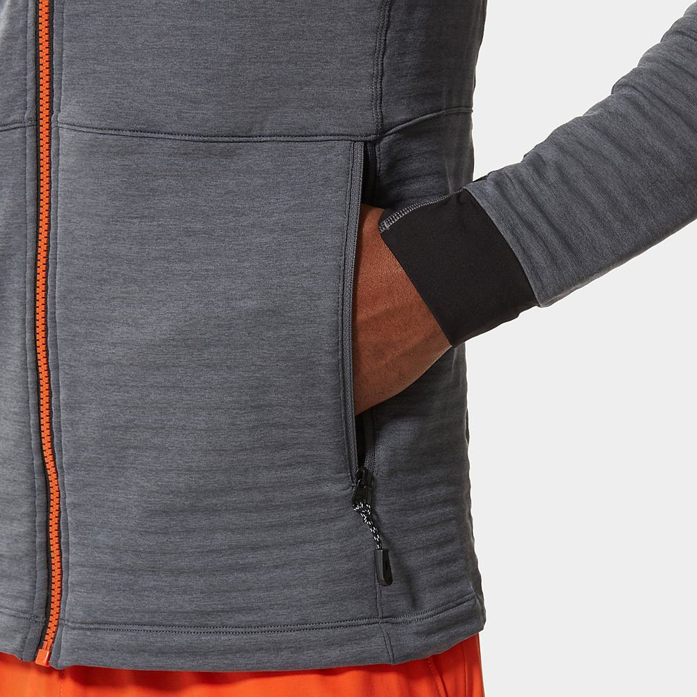 Mikiny The North Face CIRCADIAN FLEECE Panske Siva | QYN-512093