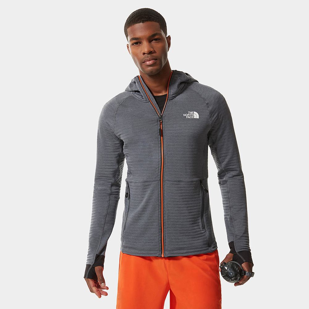 Mikiny The North Face CIRCADIAN FLEECE Panske Siva | QYN-512093